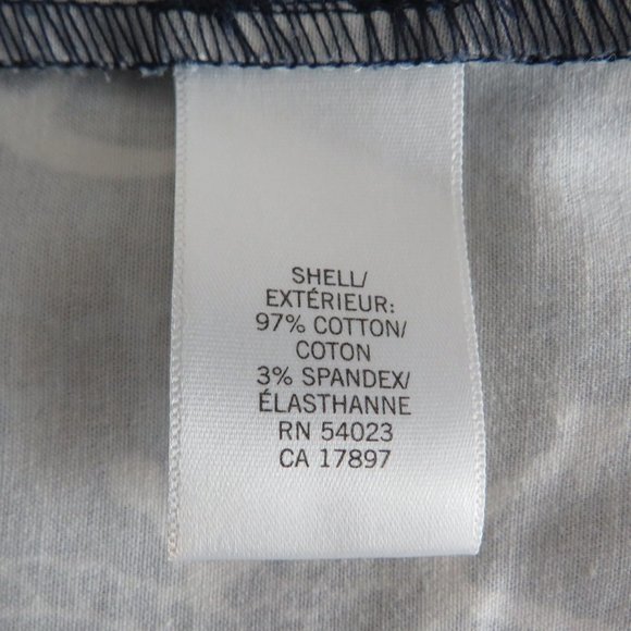 Banana Republic Sea Anchor Rope Symbols Women’s Blue Skirt Size 12 - Picture 5 of 11